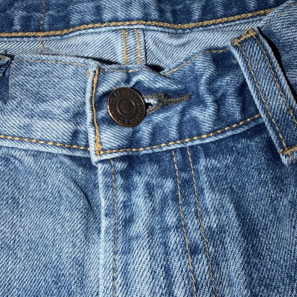Levis 505 C Sz 26x26 ORANGE TAB Tag Vintage Style 80s Punk Straight Leg Distress - Picture 8 of 15